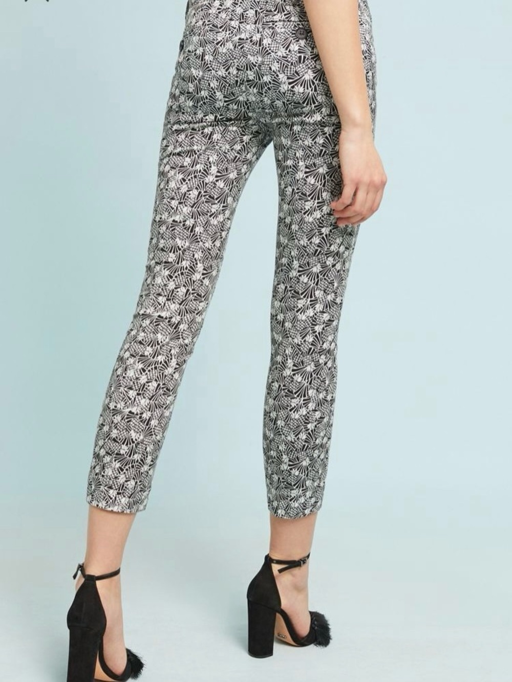 Anthropologie Bowery Printed Pants